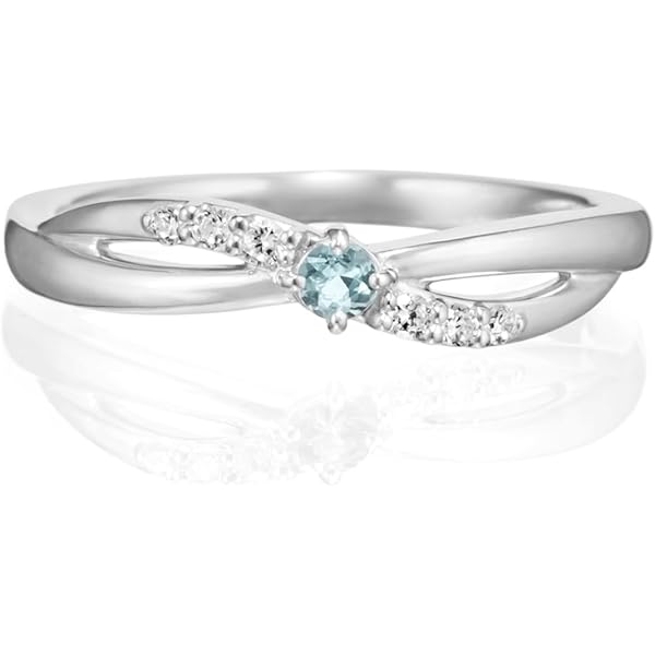 Amazon | 4℃ (ヨンドシィ) 【ピンキーリング】ダイヤモンドハーフ